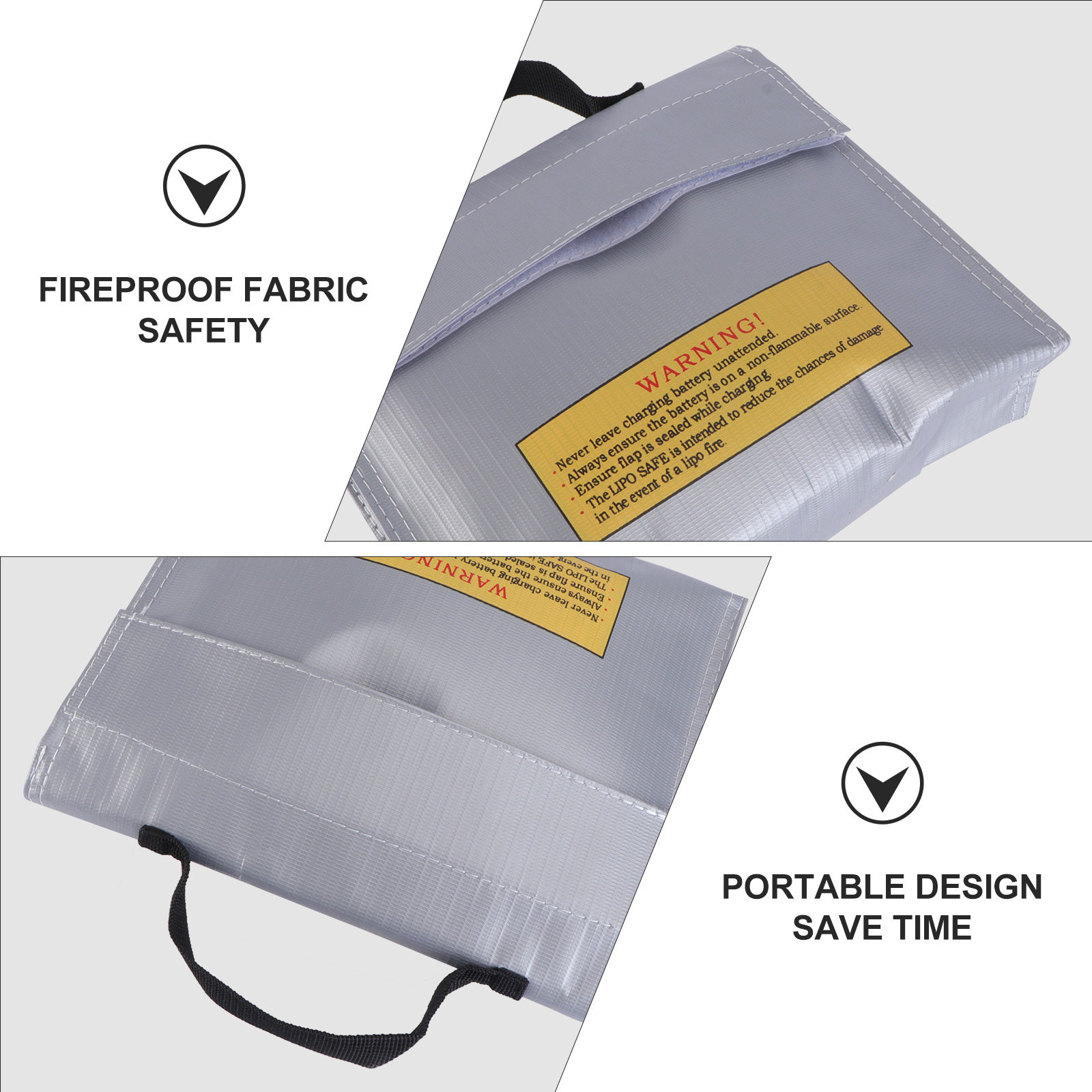 1Pcs Explosion-Proof Fireproof - Lipo Battery Fireproof Safety Charge Box review and price