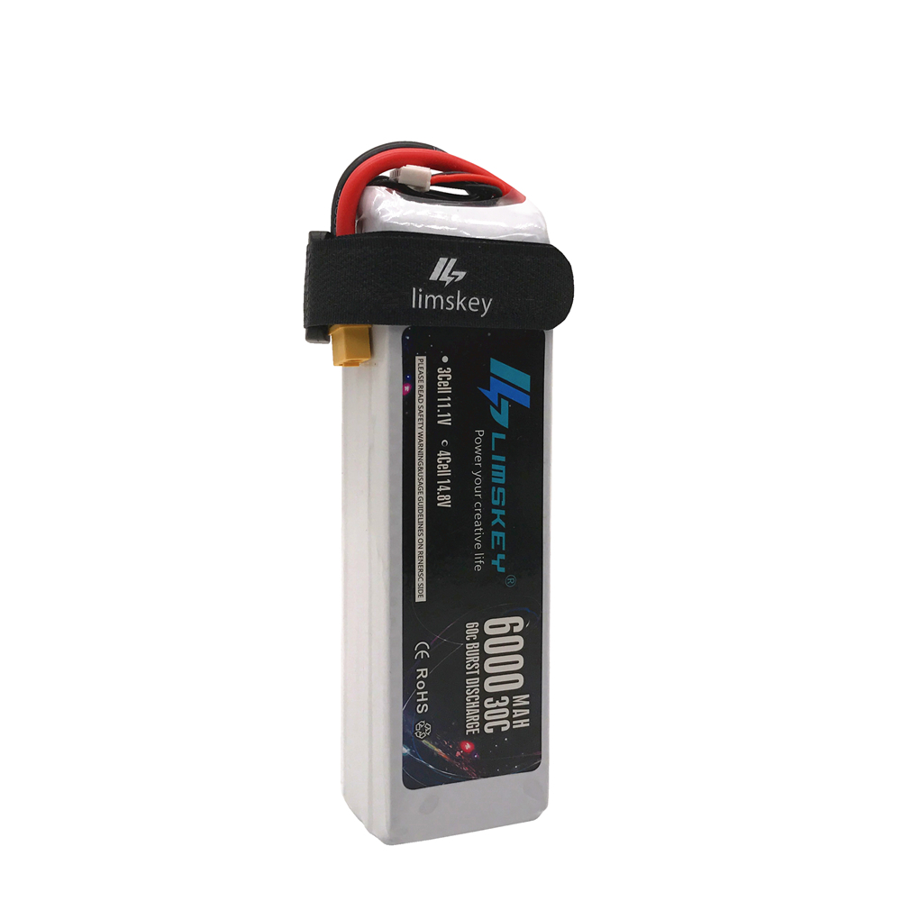 Lismkey 14.8V 6000mAh 30C Burs - 4S Lipo Battery 14.8V 6000Mah review and price