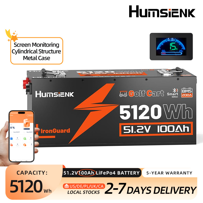Humsienk LiFePO4 Battery 48V 1 - Lifepo4 12V 100Ah Bms Bluetooth review and price