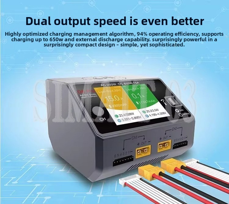 HOTA D6 Pro Smart Balance Char - Hota D6 Pro Dual Lipo Charger review and price