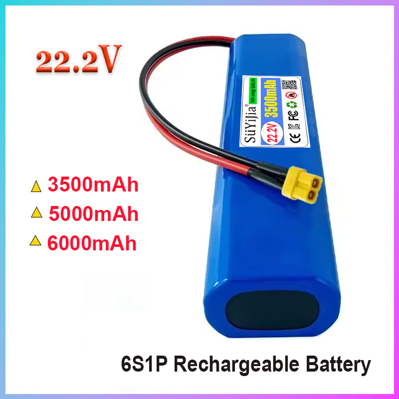 High-Capacity 6S1P 22.2V 5000m - 6S Lipo Battery 22.2V 5000Mah review and price