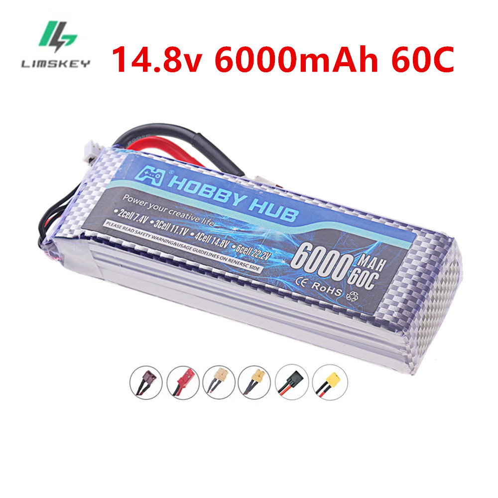 6000mAh Lipo 14.8V Battery 4S  - 4S Lipo Battery 14.8V 6000Mah review and price