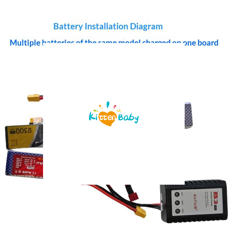 1 Set RC Battery Charger B6AC  - 12S Lipo Battery Balancing Board review and price