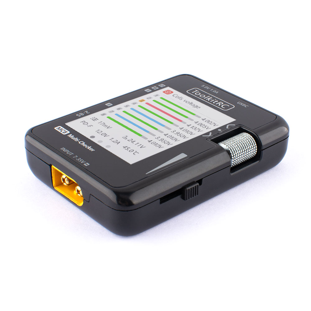 ToolkitRC MC8 Mini Size Cell C - Skyrc B6 Neo Smart Charger review and price